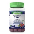 Zinc Extra Strength Gummies Natural Berry Flavor Vegan Zinc Citrate Gummy 50mg