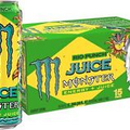 (15 Pack) Monster Energy Juice Rio Punch Sports Drink, Energy + Juice, 16 Fl Oz