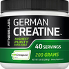German Creatine (Pure Creapure, the Purest Creatine Monohydrate Available - 200G