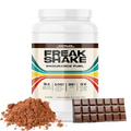 Freak Shake Post Workout Recovery Powder (Chocolate) – Endurance Training Drink Mix with 12g Complete Protein, Electrolytes, & Carbohydrate Replenishment, Muscle Recovery Supplement – 20 Servings