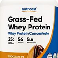 Nutricost Grass-Fed Whey Protein Concentrate (Chocolate Peanut Butter) 5 LBS
