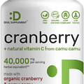 Cranberry Pills w/  Max Strength 40000mg Urinary Tract Support 300 Caps