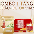 Peach Tea Detox Herbal Tea Natural Weight Loss - Tra Giam Can Vi Dao Dang Anh