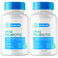 (2 Pack) Best Breath Oral Probiotic, BestBreath Gum Teeth Health (120 Capsules)