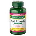 Nature's Bounty Calcium 600 With Vitamin D3 250 tabs By Nature's Bounty