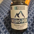Zhou Neuro Peak Brain Support Supplement | Memory Focus & Clarity 30ct
