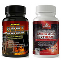 Xtreme Body Fat Burner & Amino Acid Muscle Growth Building Recovery Supplements