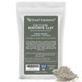 Calcium Bentonite Clay Food Grade, 2 lb Pure Indian Healing Clay - All Natura...