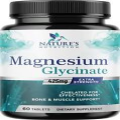 Magnesium Glycinate Tablets 425 mg 100% High Absorption Chelated
