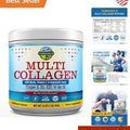 Premium Collagen Powder - 5 Collagen Types - Biotin Vitamin C Hyaluronic Acid