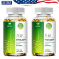2Packs Saw Palmetto Extract Capsules 1000mg Prostate Supplement Urinary Health