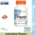 Doctor's Best, Fisetin with Novusetin, 100 mg, 30 Veggie Caps Exp. 11/2025