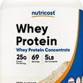 Nutricost Whey Protein Concentrate (Unflavored) 5LBS - Non-GMO Protein Powder