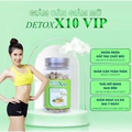 2x Giam Can Detox Vip X10 Weight Loss Fat Burning, Sliming Body 100% Herbal