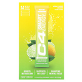 Cellucor, C4 Smart Energy Drink Mix, Yuzu Lime, 14 Stick Packs, 0.14 oz (3.9 g) Each