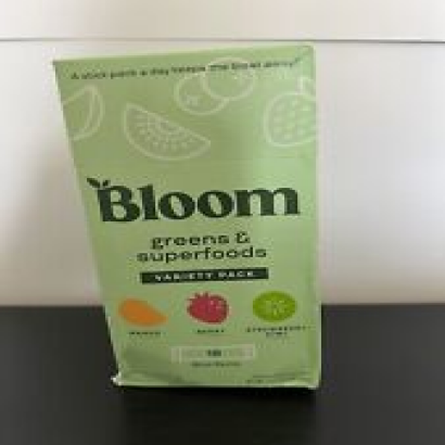 Bloom Greens & Superfoods 18 Powder STICK PACKS Variety Flavors BERRY MANGO KIWI