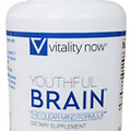 YOUTHFUL BRAIN Vitality Now Best Support Clear #1 Mind Memory Fog Boost Health
