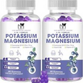 Potassium Magnesium Gummies SugarFree Potassium Gummies with Magnesium (2 Pack)