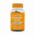 Wedderspoon Manuka Honey Immunity Gummies, Vitamin C & Zinc Support, 90 Chewa...