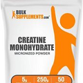 BULKSUPPLEMENTS.COM Creatine Monohydrate Powder (Micronized Creatine), Creatine