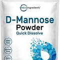 D Mannose Powder 8.8 Oz Pure Mannose Supplement Quick Water Soluble for Urinary