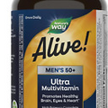 Nature'S Way Alive! Men’S 50+ Daily Ultra Multivitamin, High Potency Formula, Su