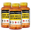 MASON NATURAL Daily Multiple Vitamins - Vitamins A C D3 E B1 B2 B3 B6 B12 Fol...