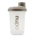 NUPO® Fitness Shaker Protein Shake [500 ml - Transparent] - Premium Mixing Function with Mixing Ball & BPA Free - Protein Shaker - Protein Shake Shaker - Whey Shaker - Shaker Bottle - Gym Shaker