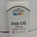 ONE - 21st Century FISH OIL 1000 mg  90 Enteric Coated Softgels (Expires: 08/24)