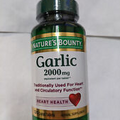 Nature's Bounty Garlic 2000mg Blood Pressure Supplement 120 Tablets