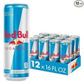 Red Bull Sugar Free Energy Drink, 16 Fl Oz, 12 Cans