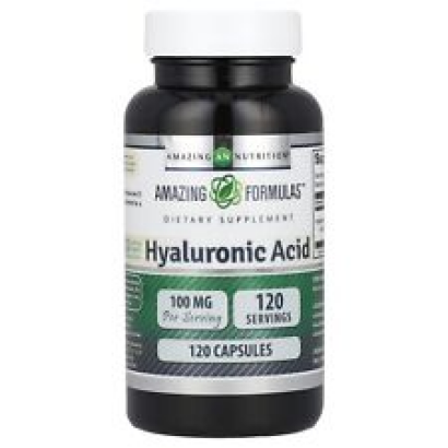 Hyaluronic Acid, 100 mg, 120 Capsules