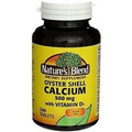 Nature's Blend Oyster Shell Calcium with D3 200 Tabs