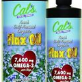 Cal's Flax Oil Organic Pure Essential Cold-Pressed Flaxseed Oil 16 oz, 32 oz