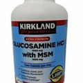 Kirkland Signature Extra Strength Glucosamine HCI 1500mg with MSM 375 Tablets