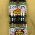 2 Twin Pack Nature's Bounty Co Q-10 100mg + L-Carnitine - 120 Softgels Each READ