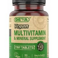 DEVA Vegan Tiny Tablets Multivitamin & Mineral Supplement  - 90 Tablets