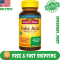Nature Made Folic Acid 400 mcg (665 mcg Dfe) 250 Tabs USA Stock Only