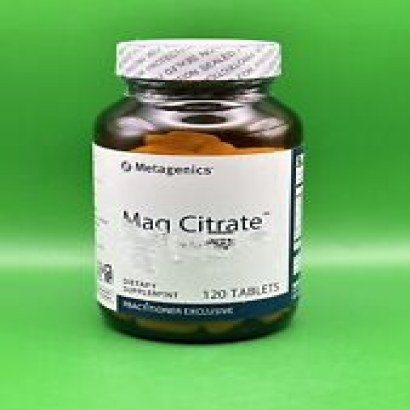Metagenics - Mag Citrate 120 Tablets Exp 04/2025
