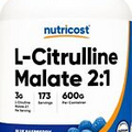 Nutricost L-Citrulline Malate 2:1 (600 Grams) (Blue Raspberry) Blue Raspberry