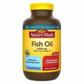 Fish Oil 1000 mg 250 Liquid Softgels By Nature Made