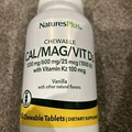 Cal/Mag/Vit D3 with Vitamin K2 Chewable Vanilla 60 Chews. Exp 05/2026