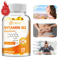 Vitamin B2 Riboflavin - Energy Production, Nervous System, Skin & Vision Health