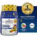 Zarbee's Kids 1mg Melatonin Gummy; Drug-Free & Effective Sleep Supplement 50-CT