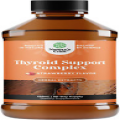 High Absorption Thyroid Support Supplement - Vegan Liquid Iodine Supplements for