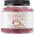 Codeage Vitamin D3 Gummy Vitamins, Vitamin D3 5000 IU ~ Exp 5/25