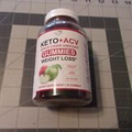 Nutribolidos Keto + ACV Apple Cider Vinegar Gummies 61 ct Exp. 7/25