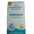 Nordic Naturals Omega-3 Fish Oil - 120 Soft Gels