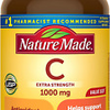 Nature Made Extra Strength Vitamin C 1000 Mg, Dietary Supplement for Immune Supp