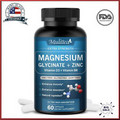 Magnesium Glycinate + Zinc vitamin D3 + Vitamin B6 Enhance Immunity & Absorption